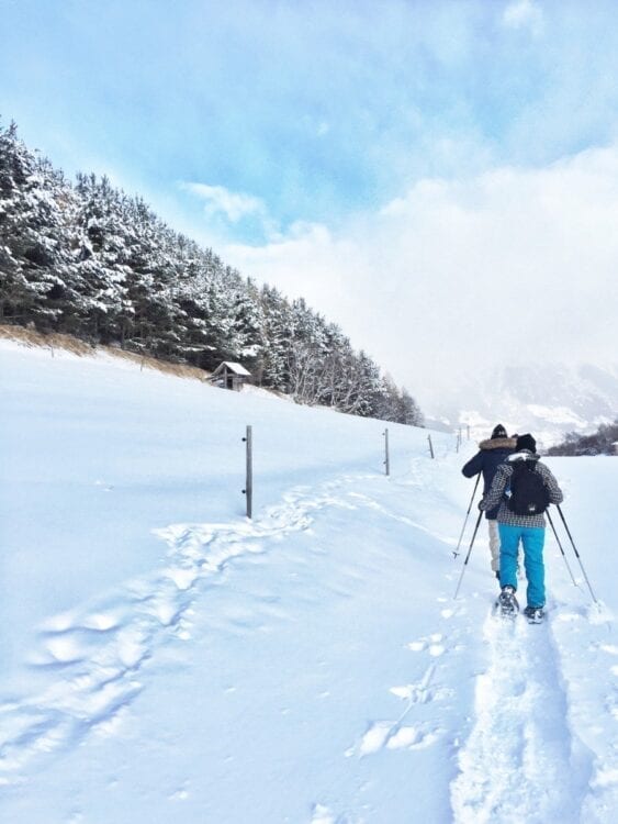 Sneeuwschoenwandelen