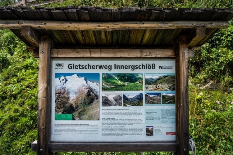 Gletscherweg Innergschlöss