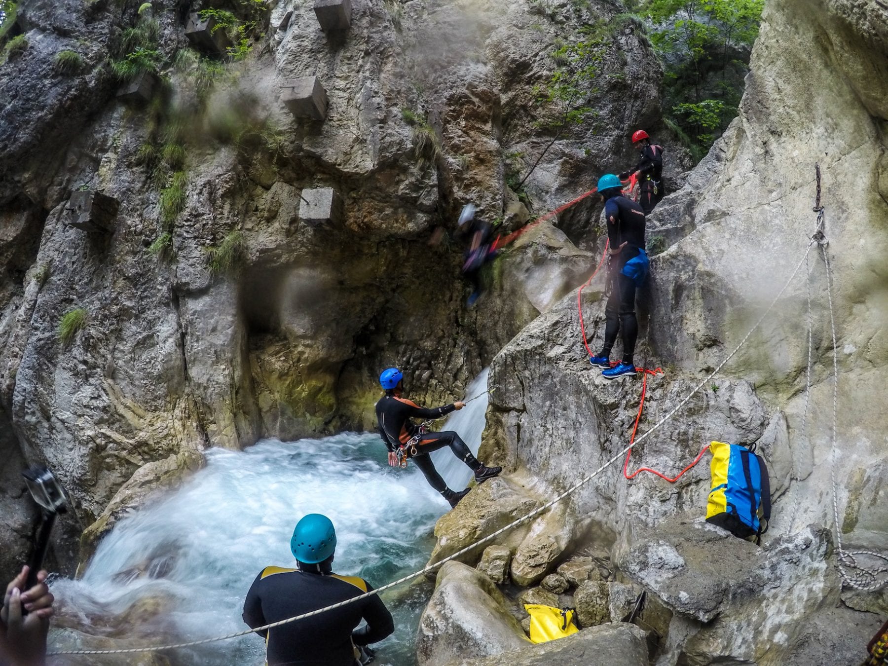 Canyoning Tscheppaschlucht