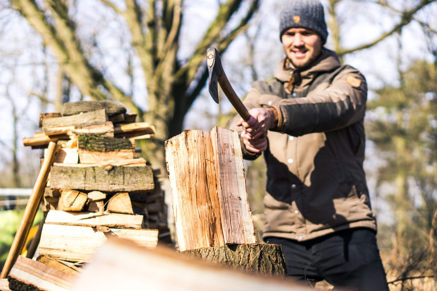 Klieven hout hakken