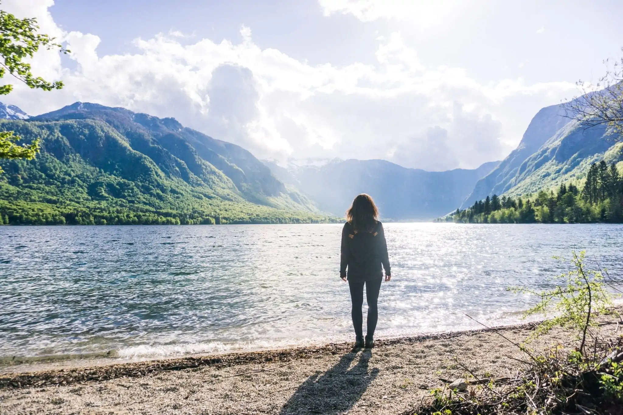 mooiste hike in en rond het meer van Bohinj