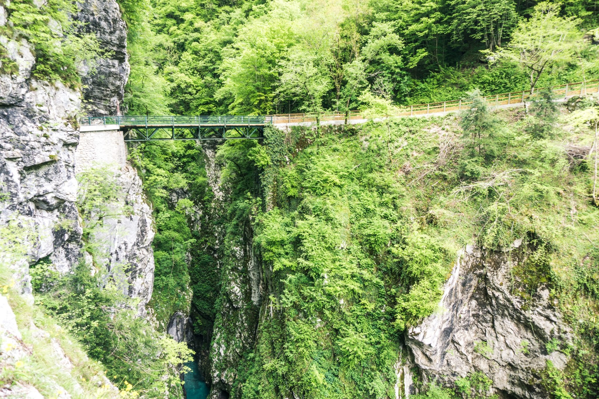 de mooiste gorges van Slovenië