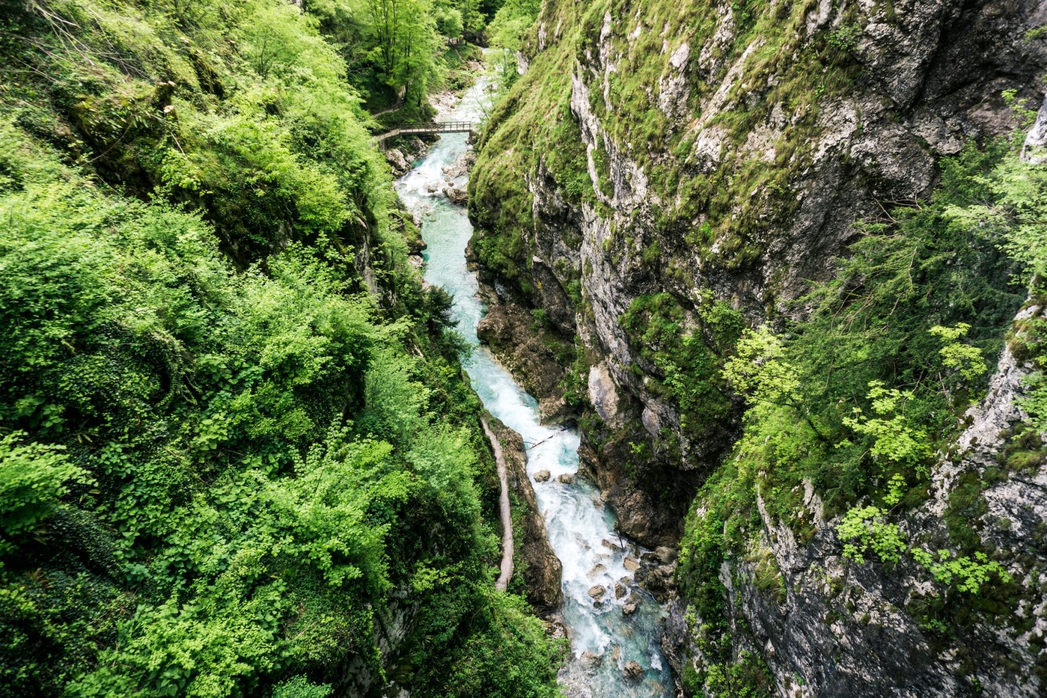 de mooiste gorges van Slovenië