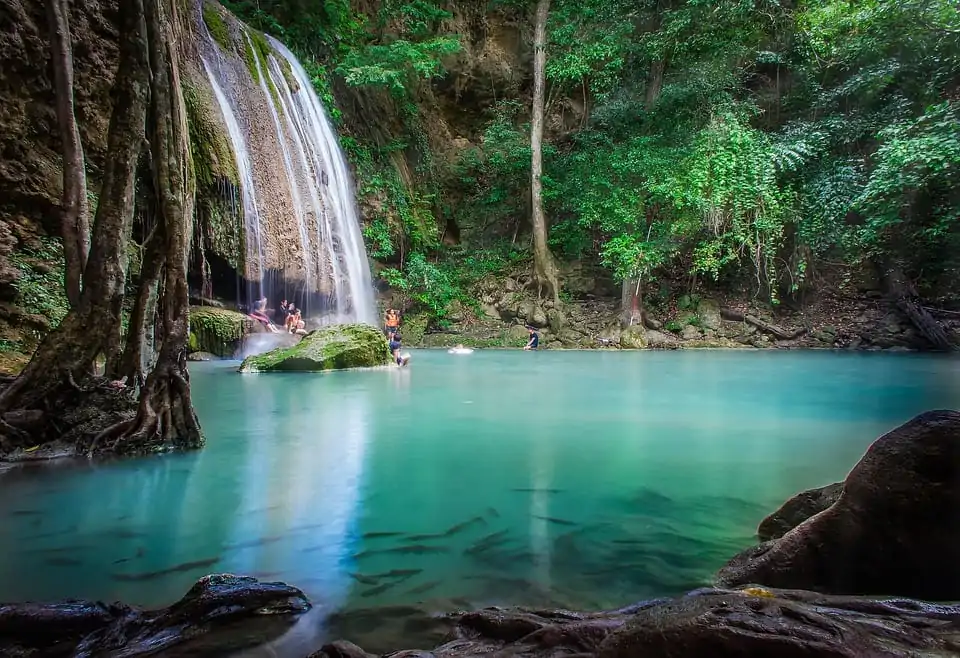 watervalparadijs in Thailand