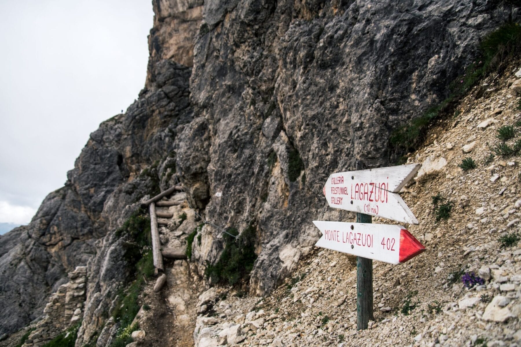 Lagazuoi tunnels