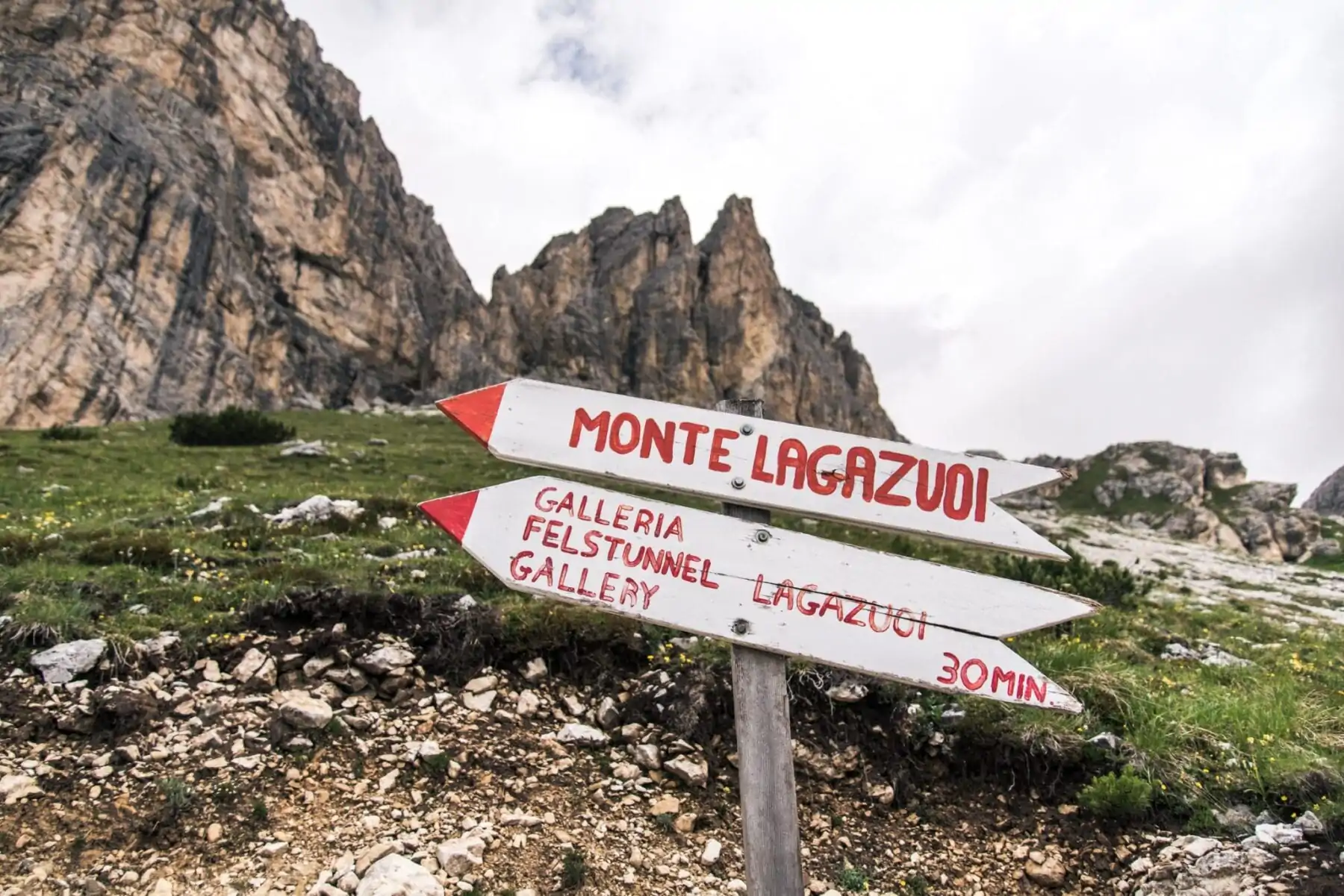 Lagazuoi tunnels