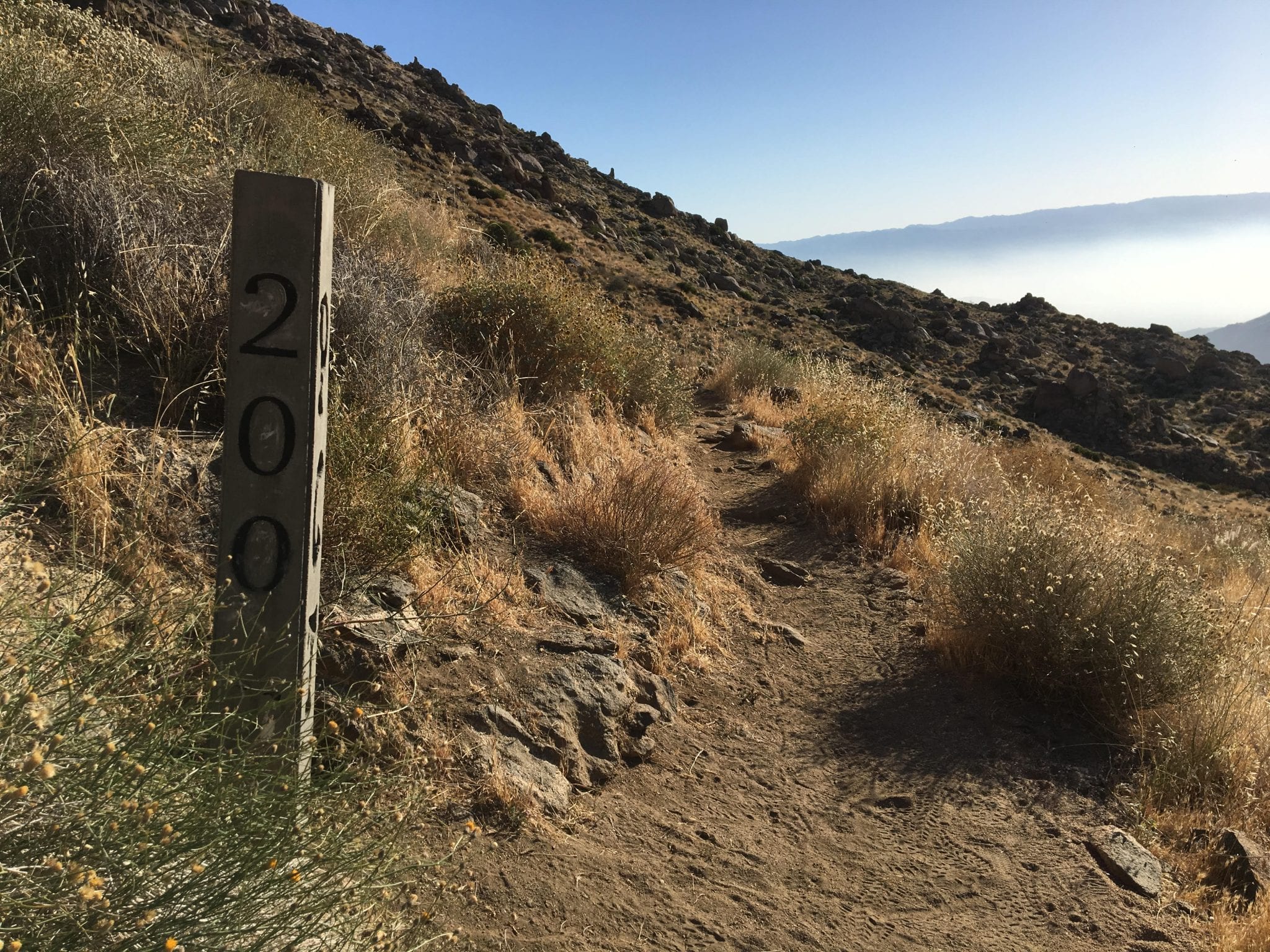 200 miles Pacific Crest Trail