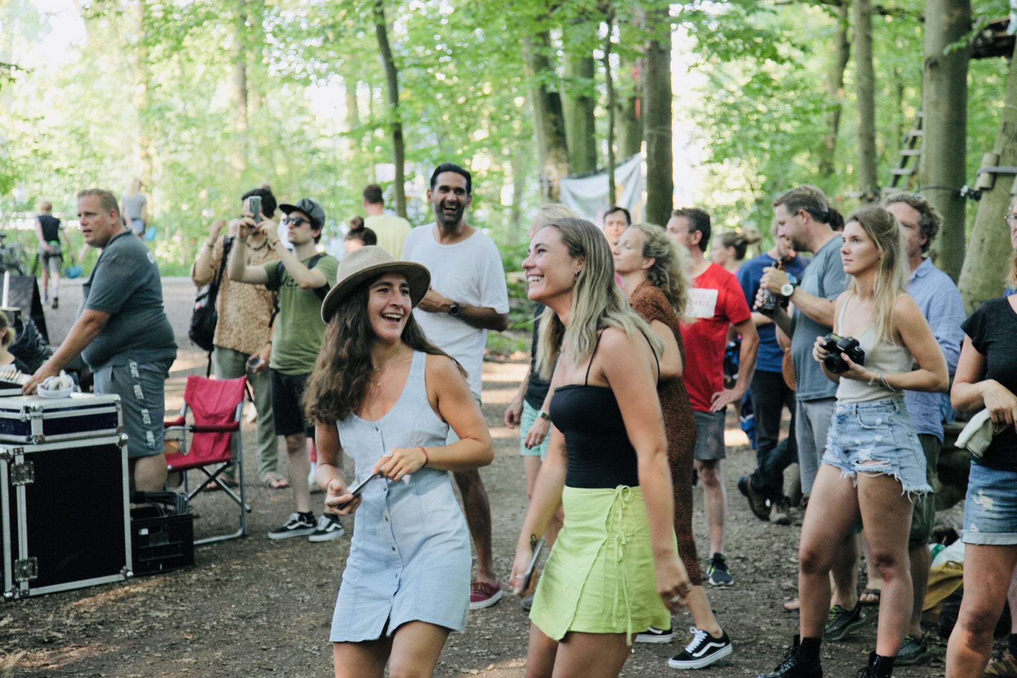 Bandjes in het Bos festival 2019 bezoekers