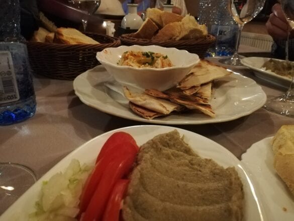 Restaurant Romantik Brasov voorgerechten Bezoek aan Brasov