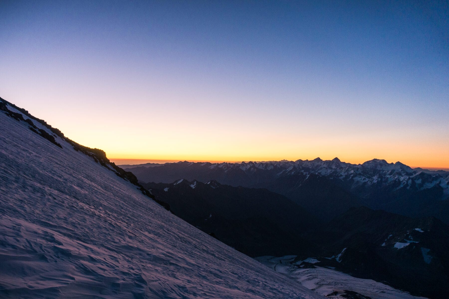 Elbrus sunrise