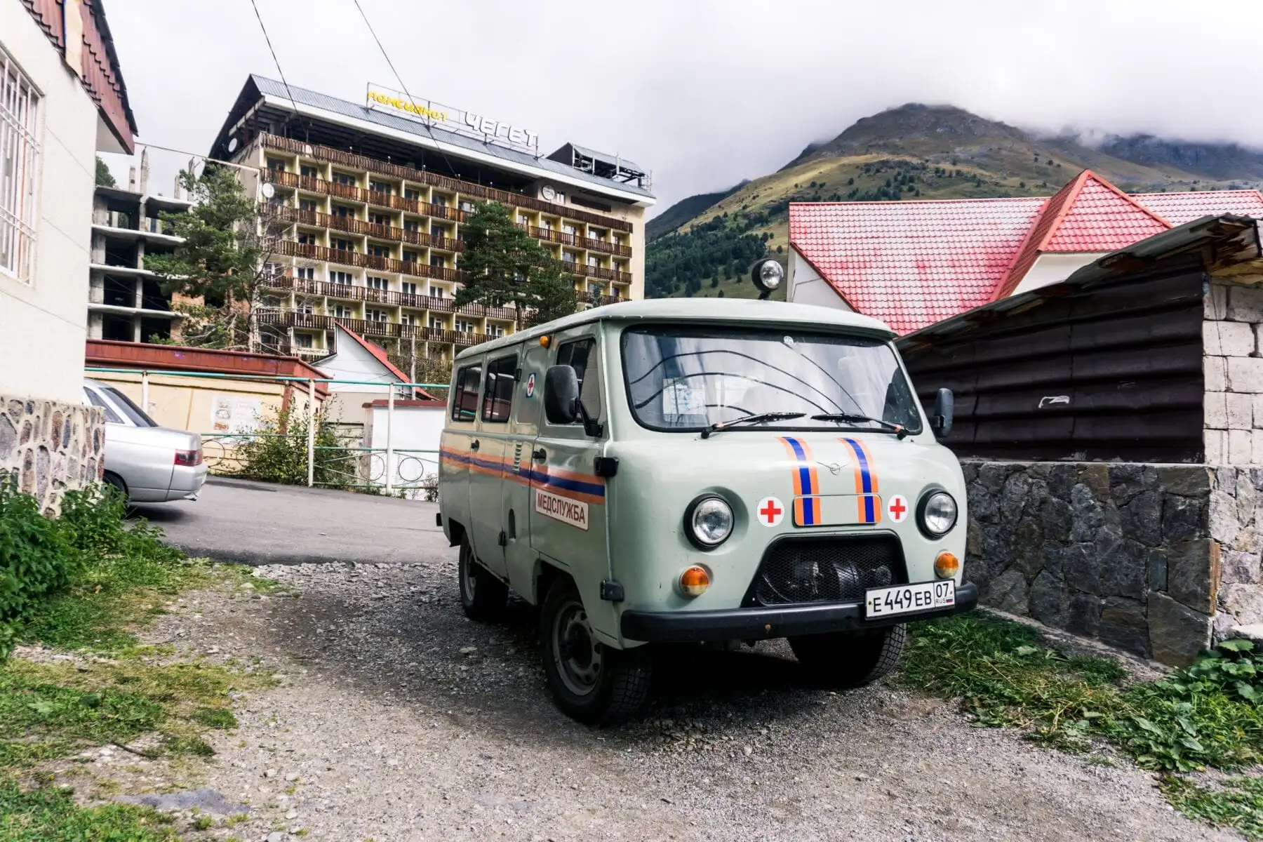 Elbrus Ambulance-visum Rusland