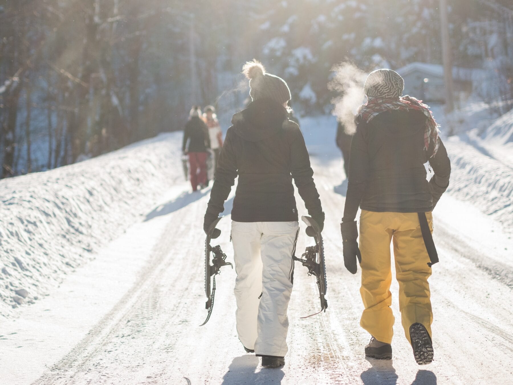 tofste wintersportactiviteiten sneeuwschoenwandelen