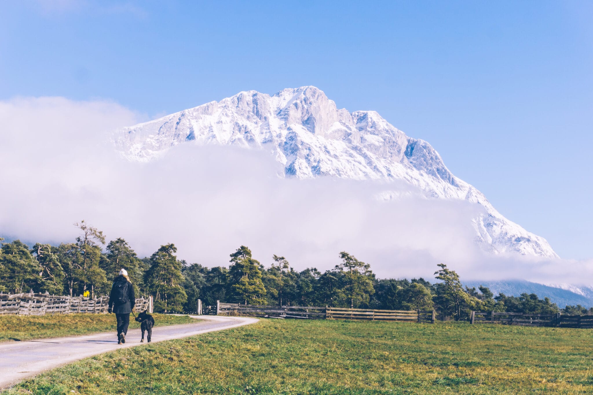 winterwandelen in oostenrijk