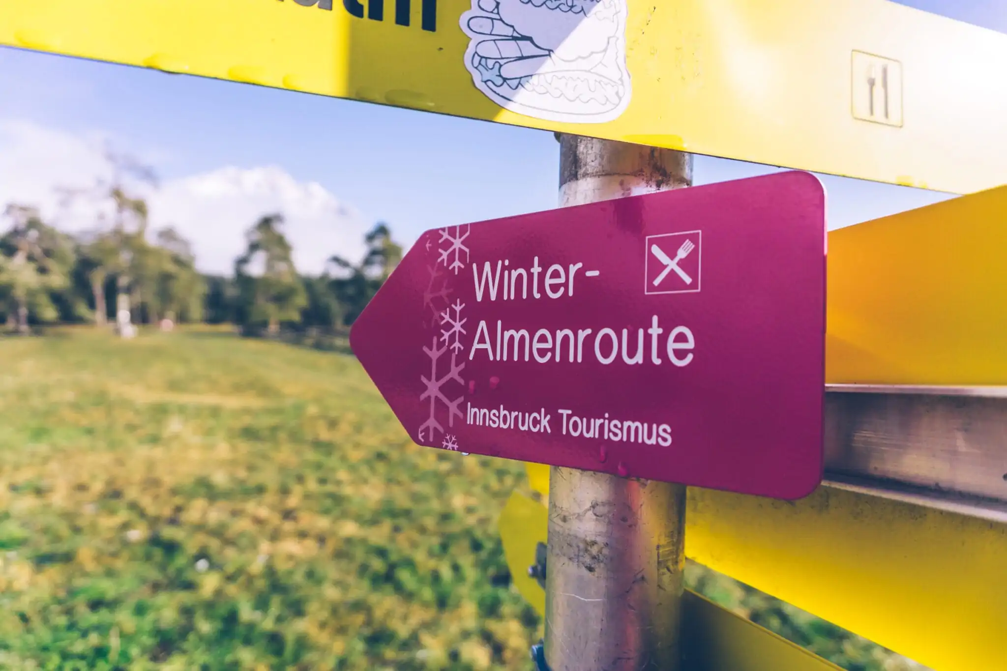 Winter-Almenroute