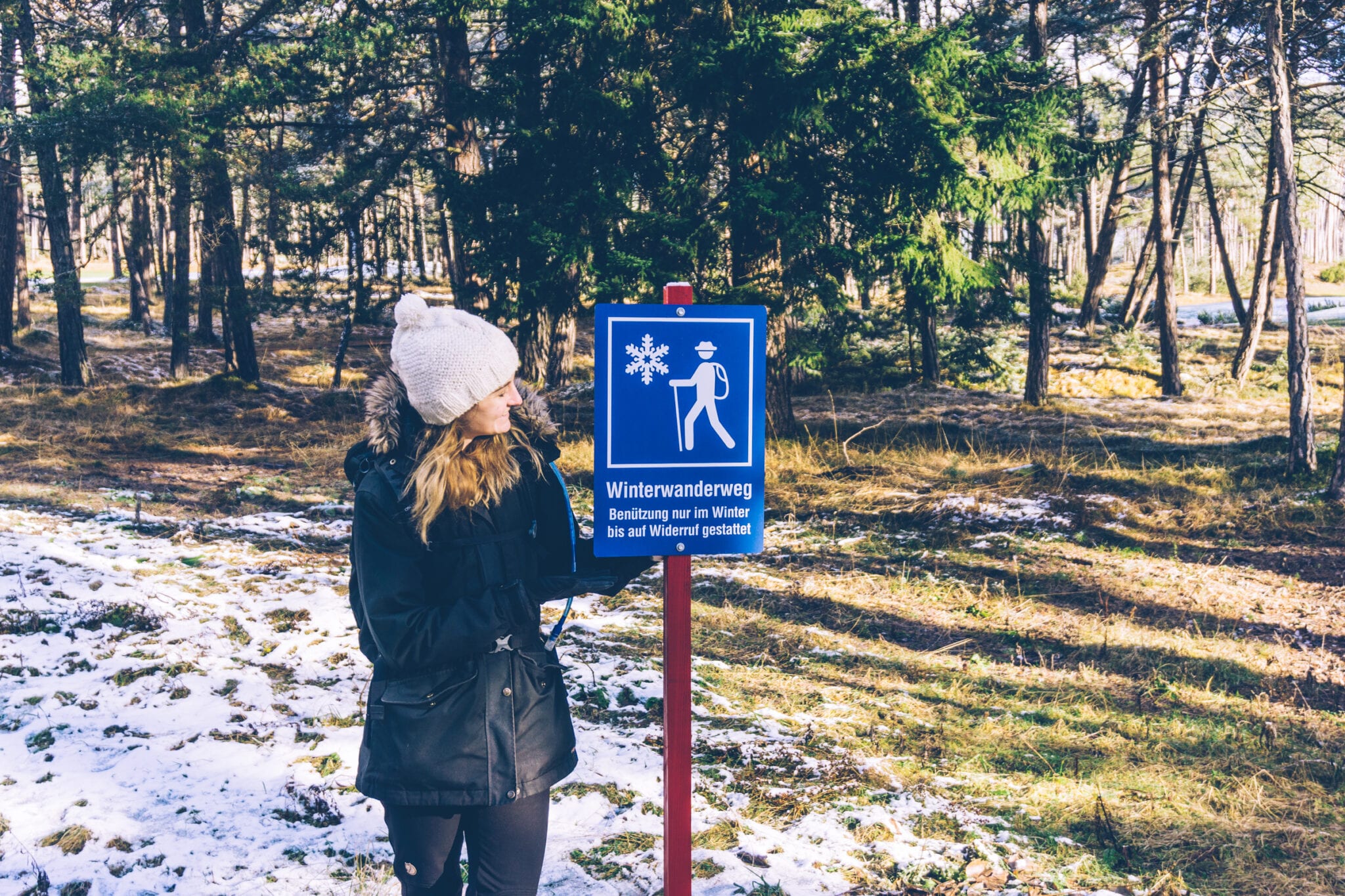 winterwandelen in oostenrijk