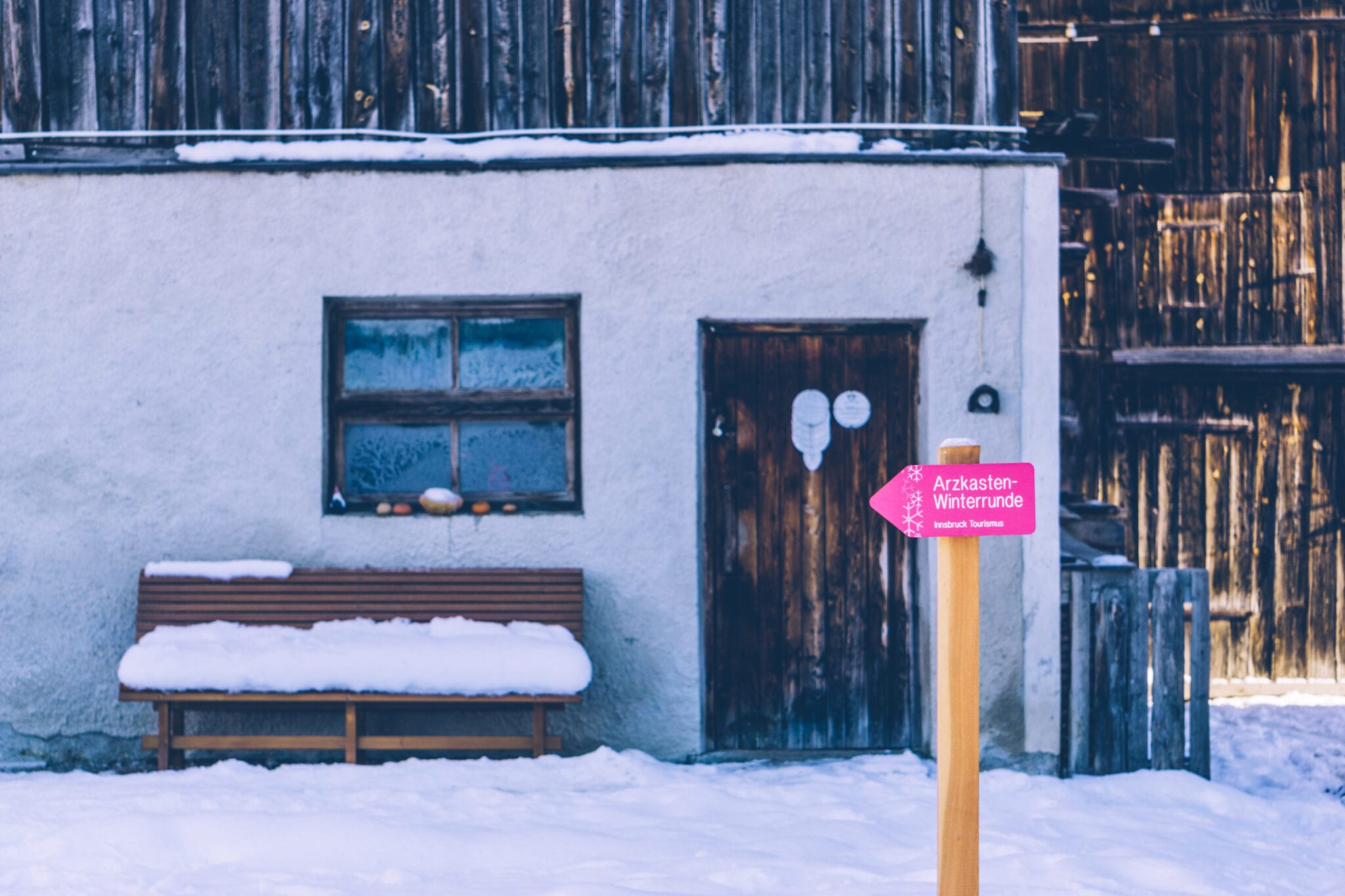 winterwandelen in oostenrijk