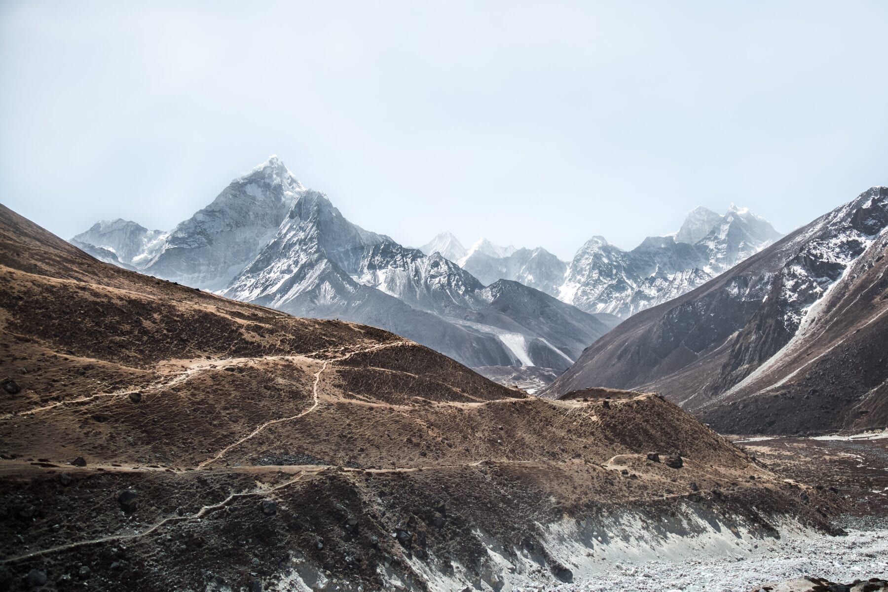 Noordzijde Mount Everest 