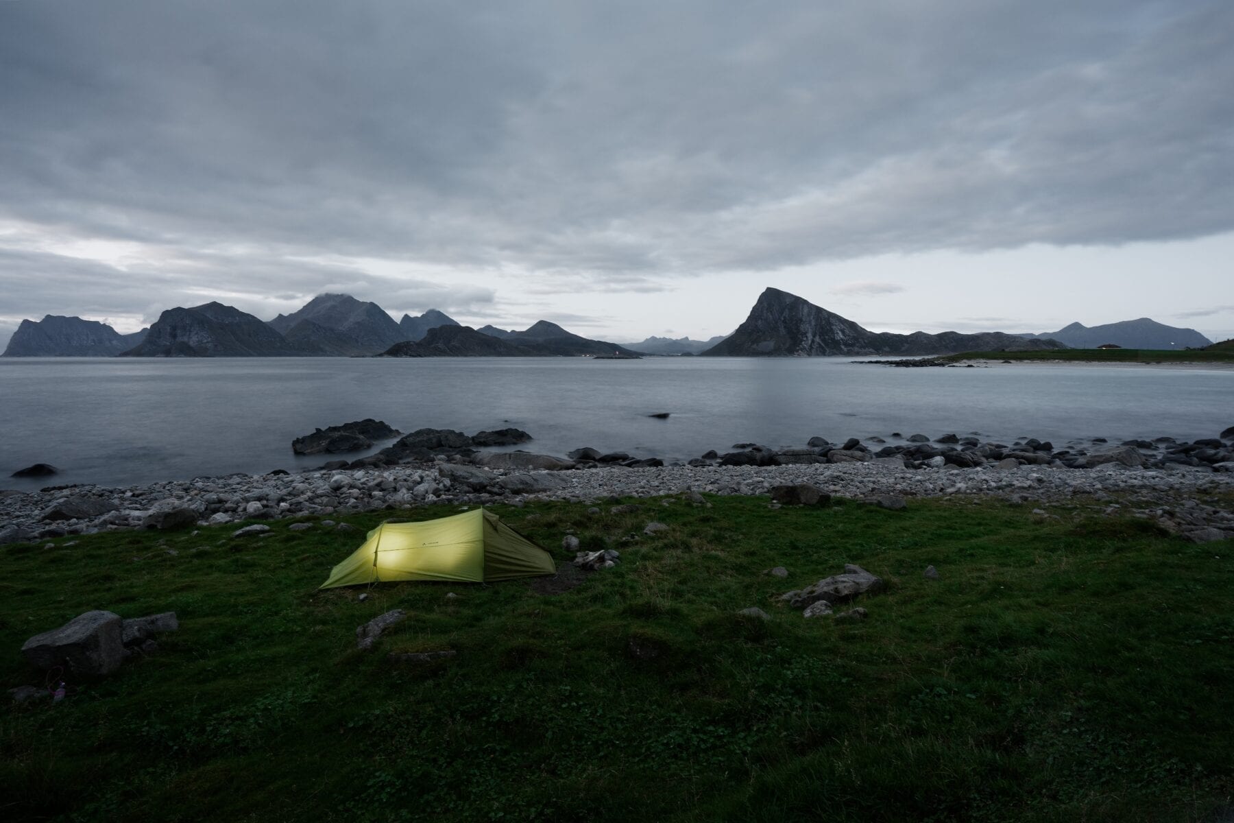 Allemansrecht wildkamperen Scandinavië