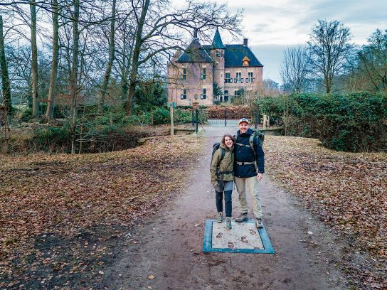 Pieterpad Monument in Vorden