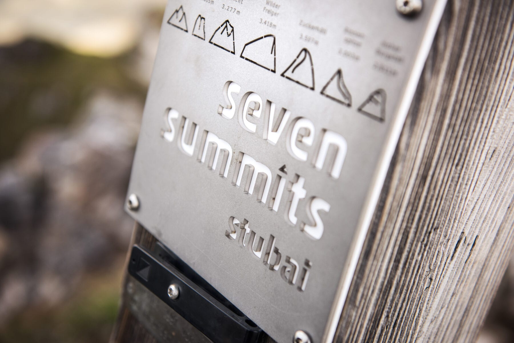 Seven Summits Stubai bord