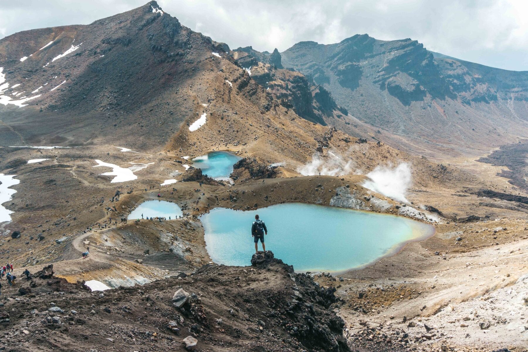 Tongariro Alpine Crossing-dagwandeling Nieuw Zeeland