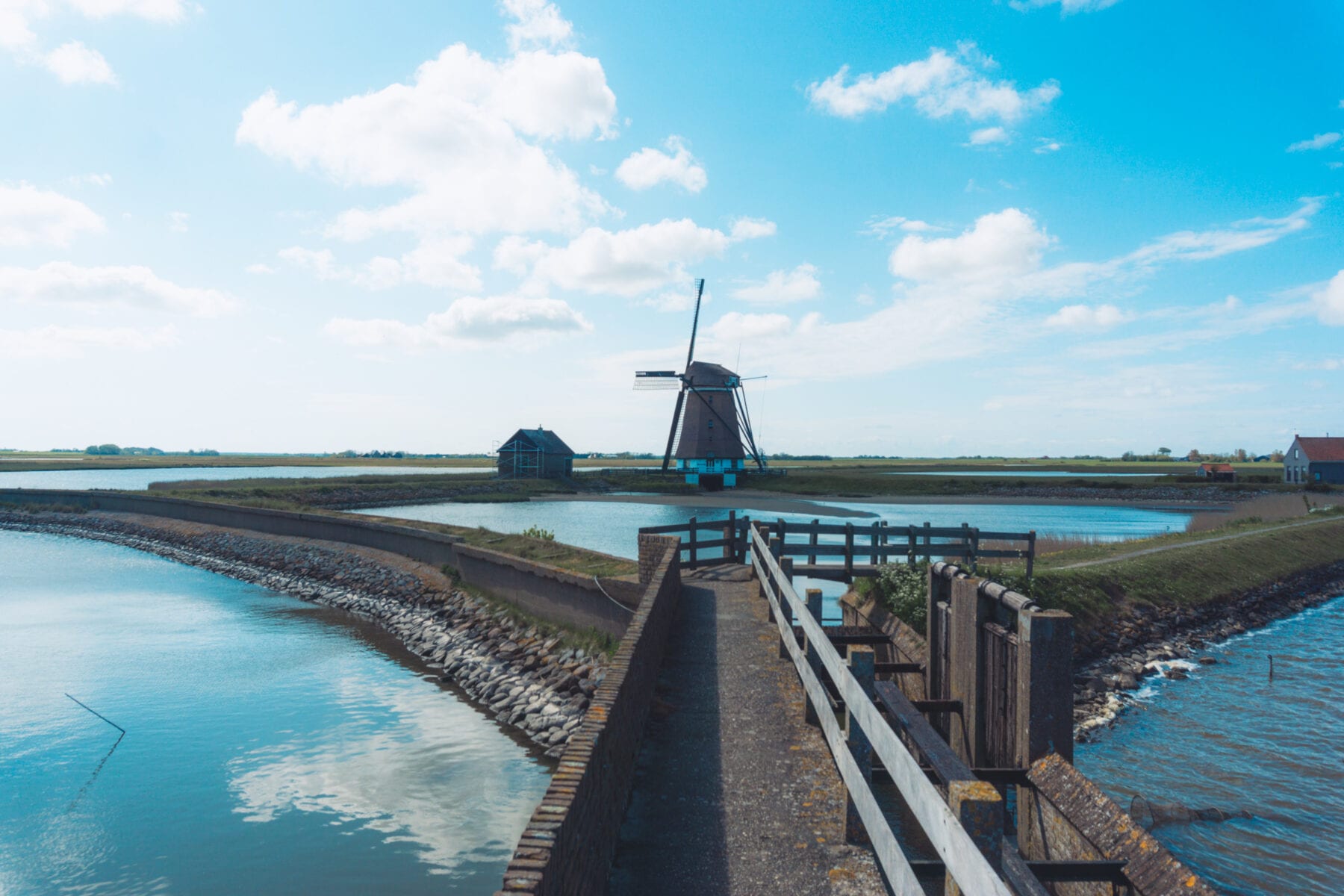 Vakantie naar Texel molen natuurmonumenten