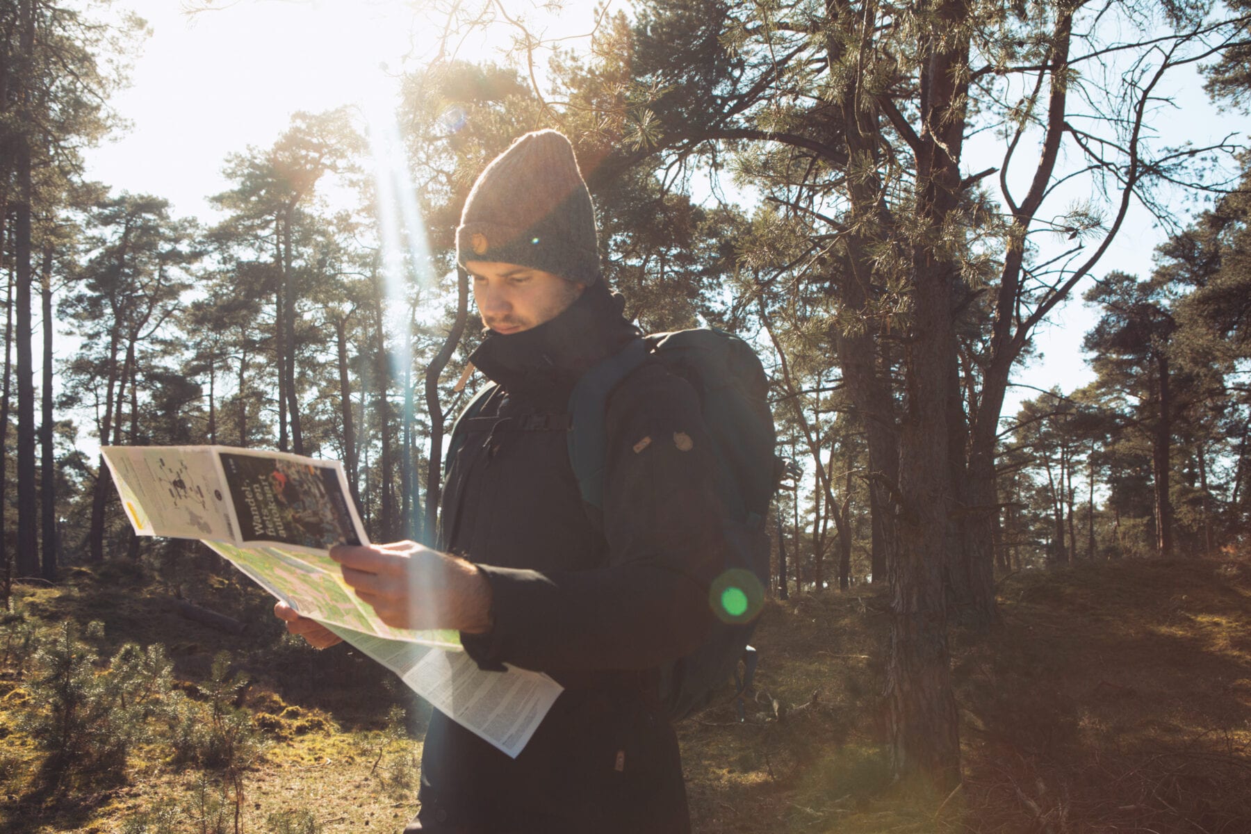 wandelsite kaart lezen
