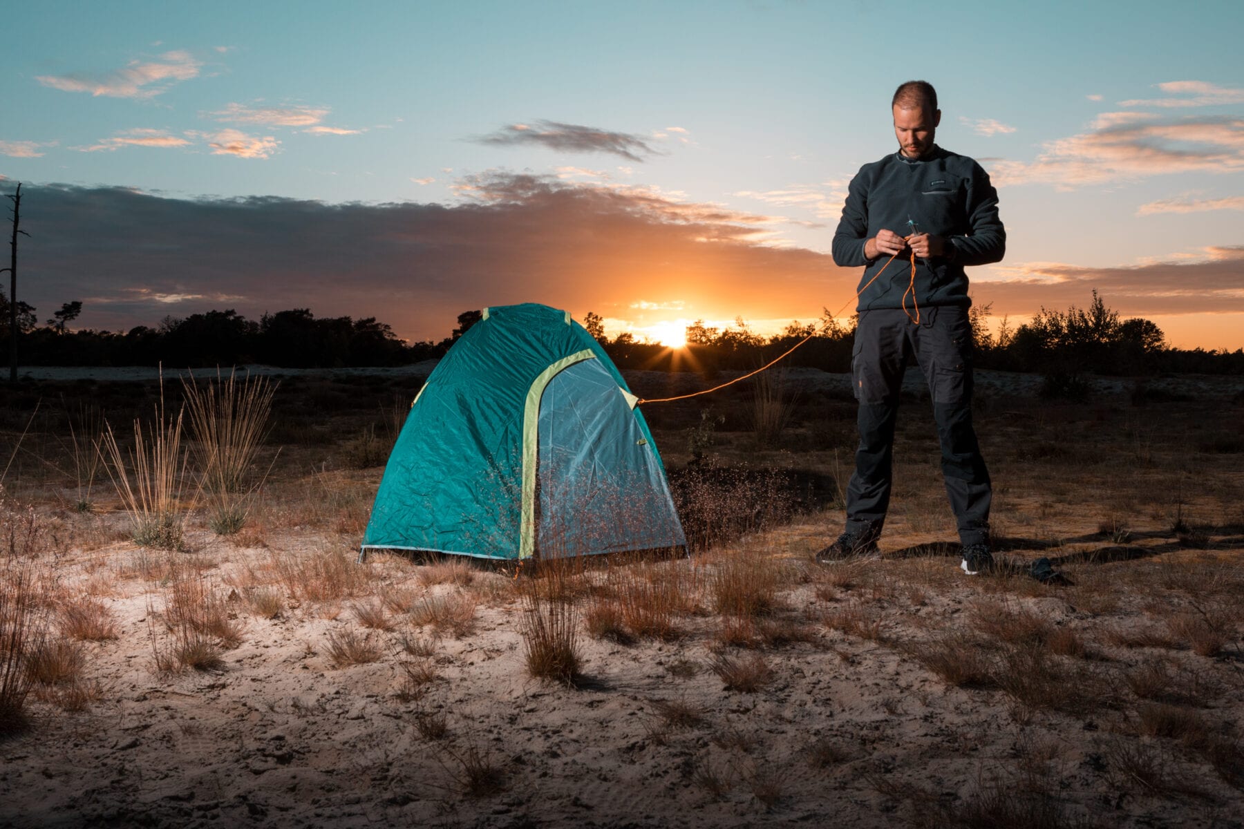 Coleman tent Kobuk Valley 2 scheerlijn