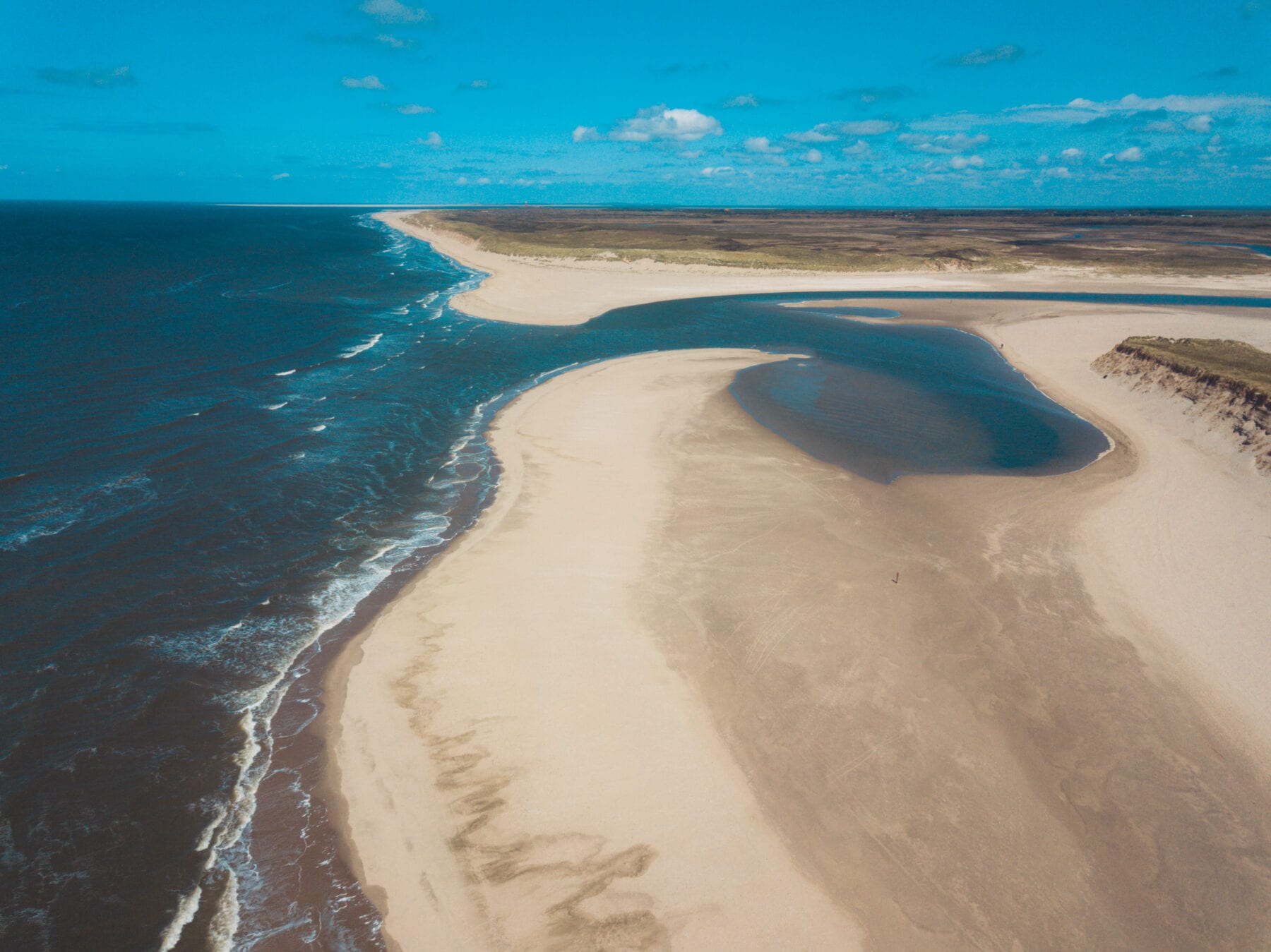 Slufter Texel - wandelgebieden in Nederland