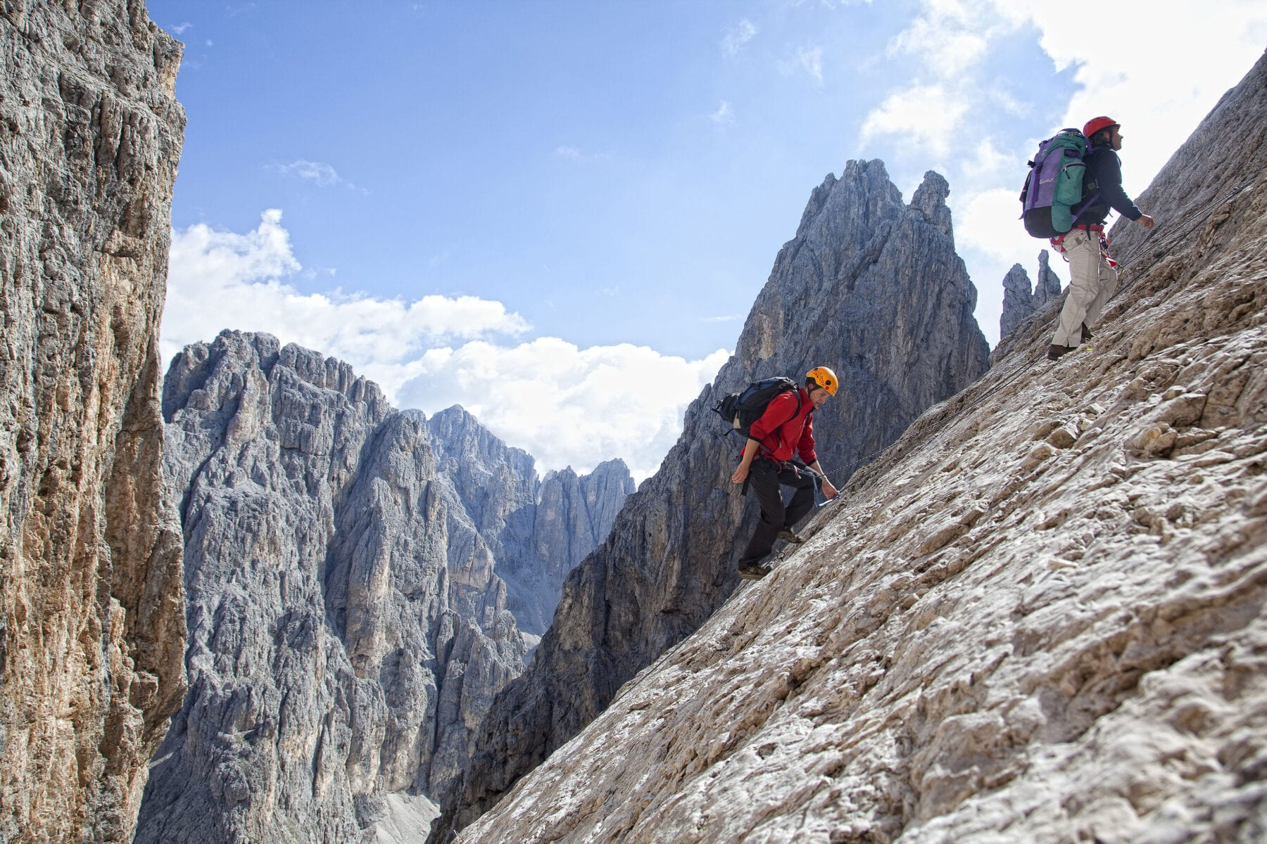 berghutten Trentino Corona via ferrata