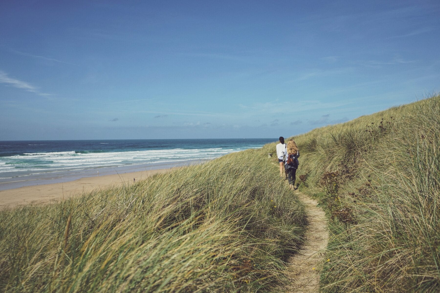 langste kustwandeling The England Coast Path duinen