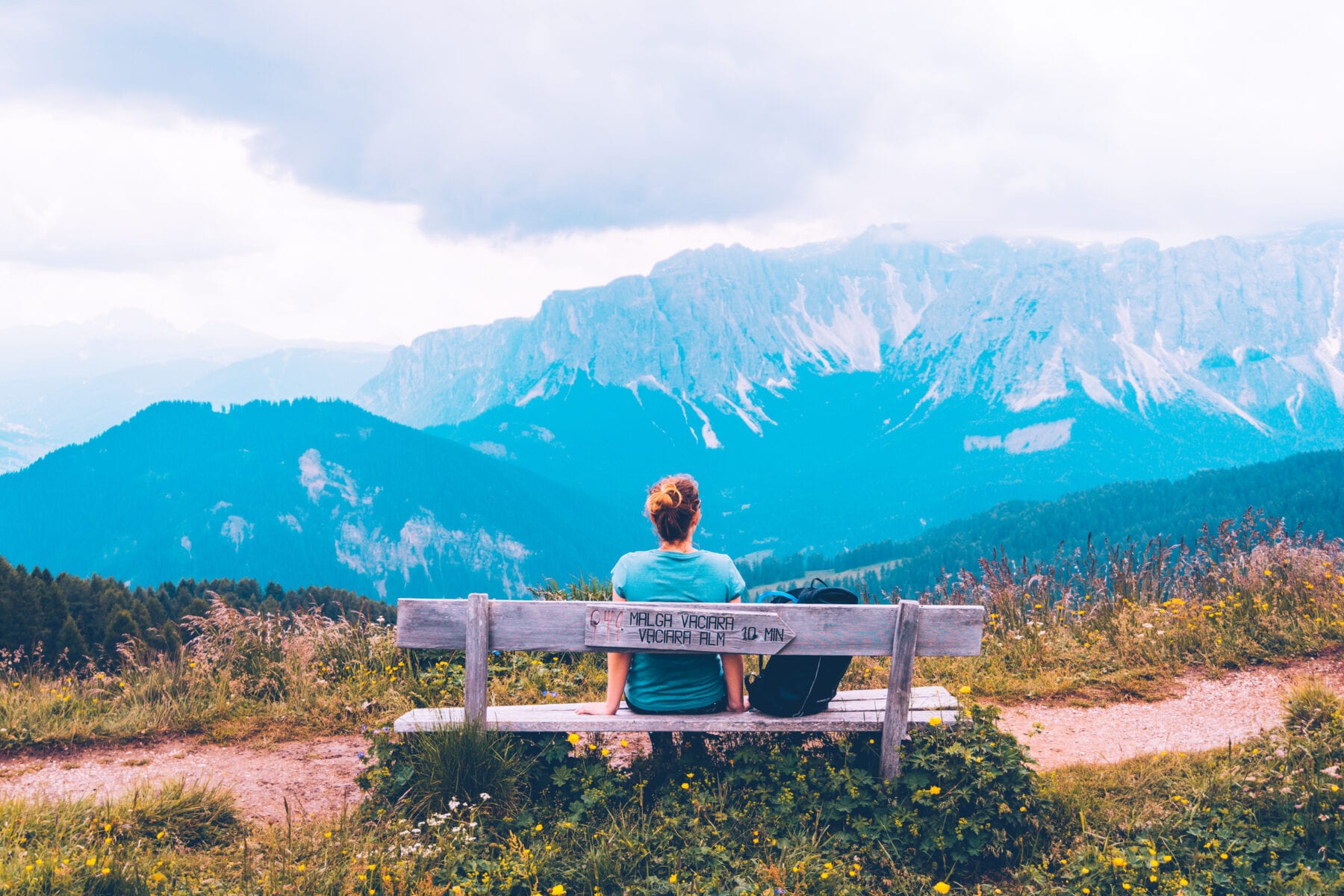 Puez-Geisler Naturpark in Zuid-Tirol