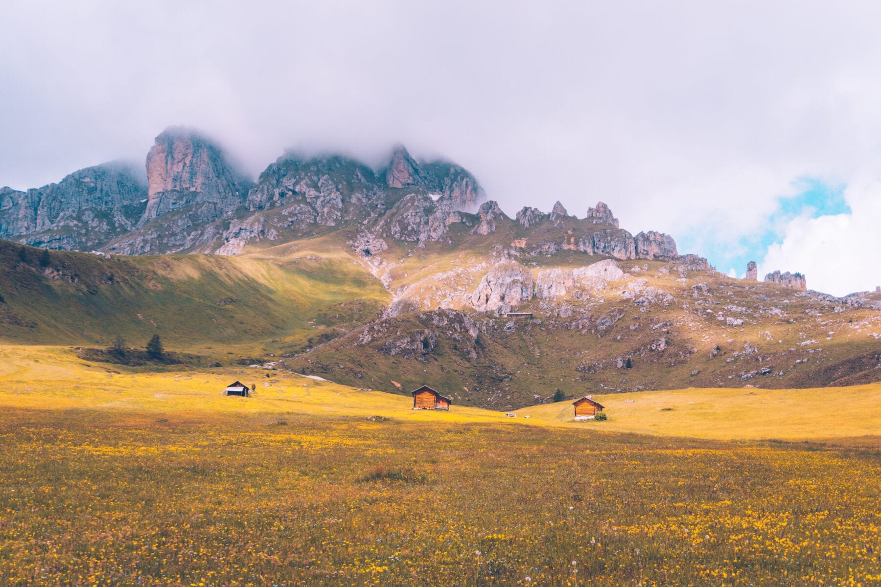 Puez-Geisler Naturpark in Zuid-Tirol