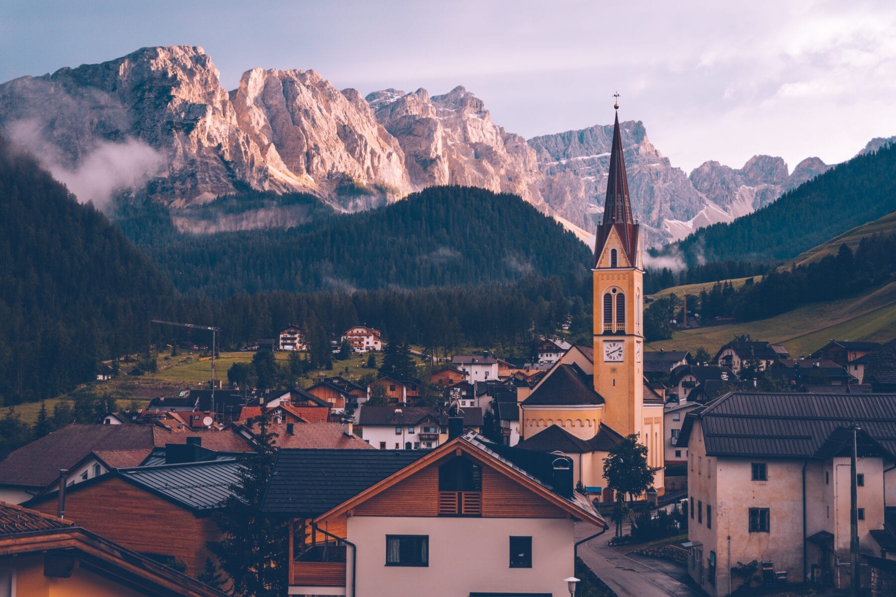 Puez-Geisler Naturpark in Zuid-Tirol