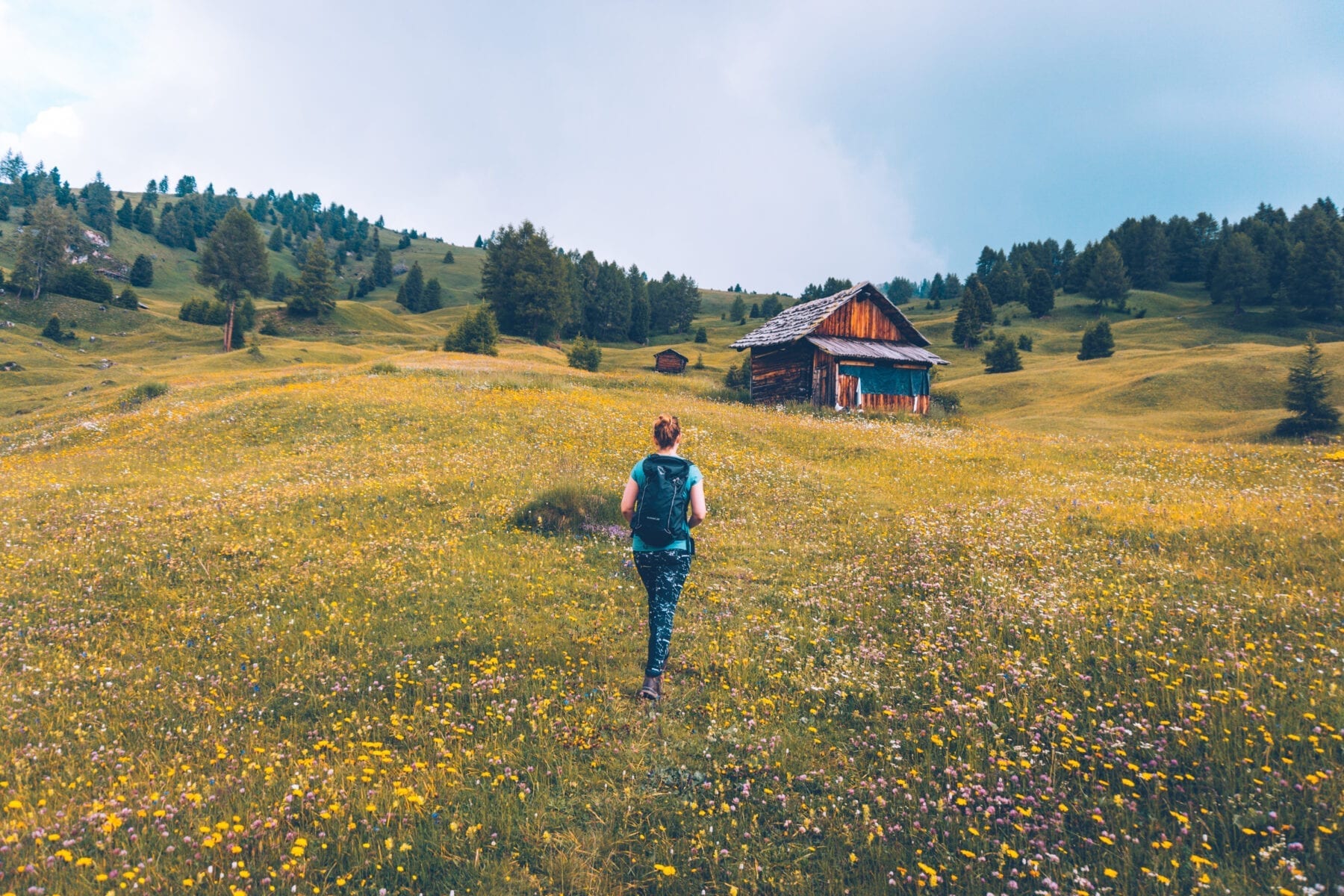 Puez-Geisler Naturpark in Zuid-Tirol-vakantie bergen