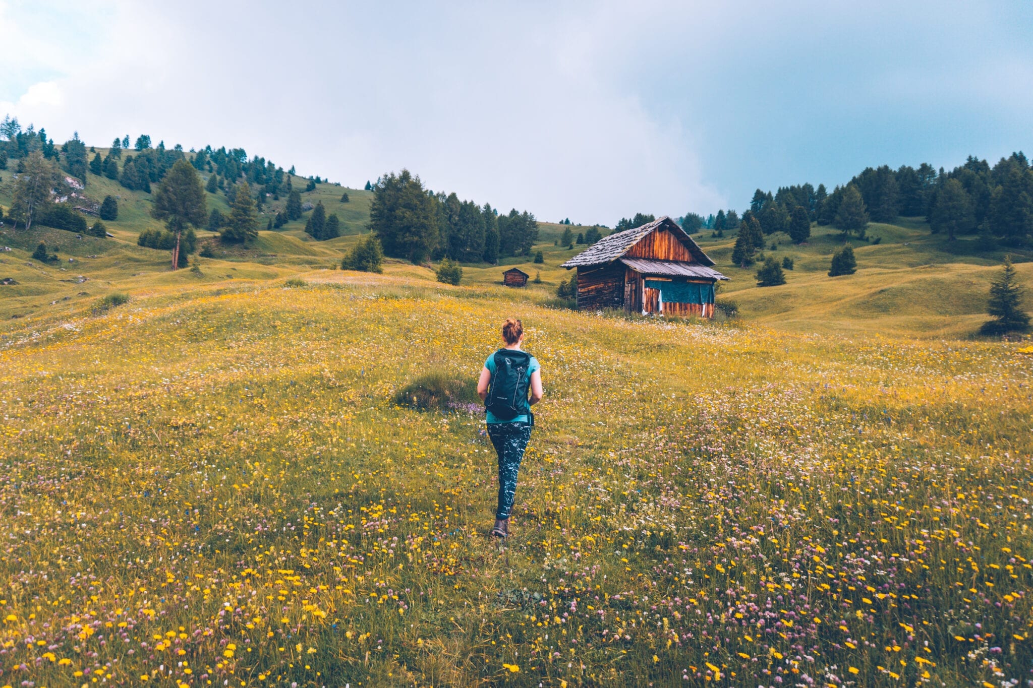 Puez-Geisler Naturpark in Zuid-Tirol