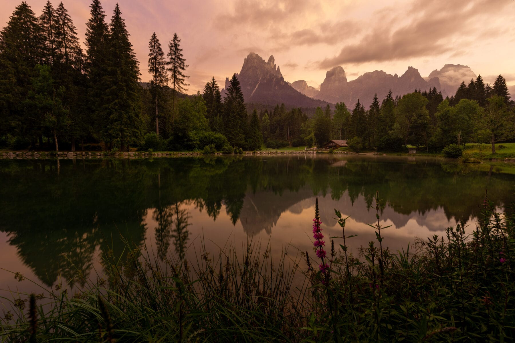 Mooiste meren van Trentino Lago Welsperg