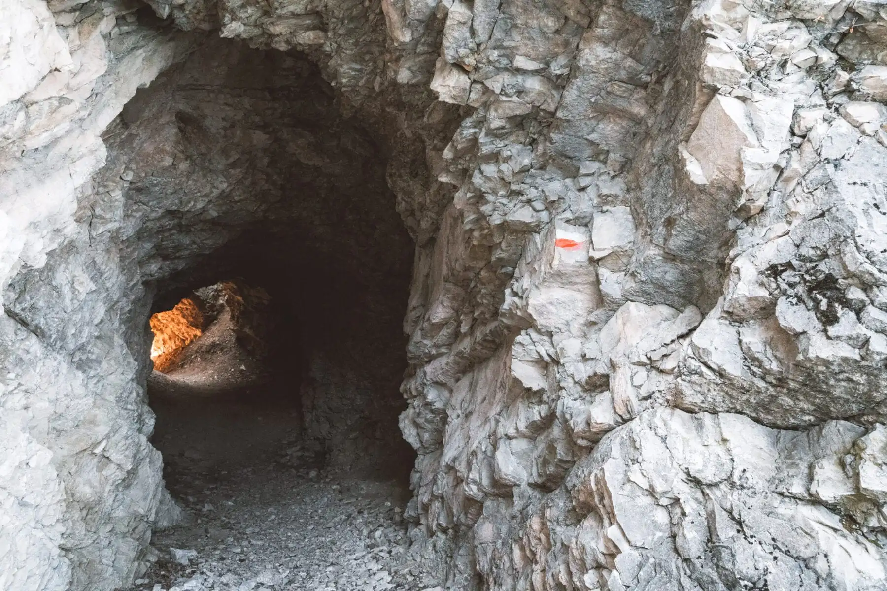 Punta Larici Eerste Wereldoorlog tunnel