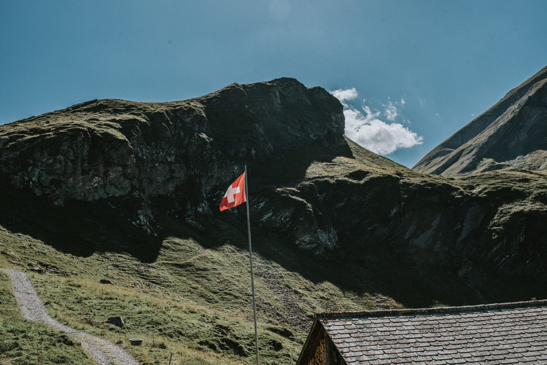 Engstligen waterval Zwitserland Adelboden Lunchplek