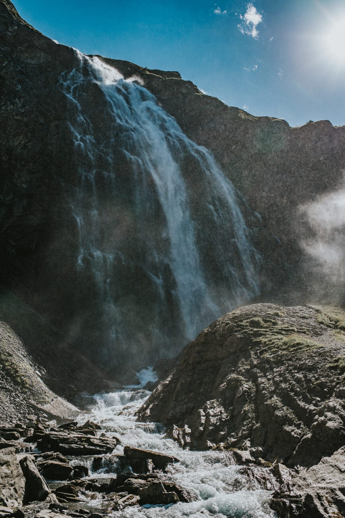 Engstligen waterval Zwitserland Adelboden Bern regio