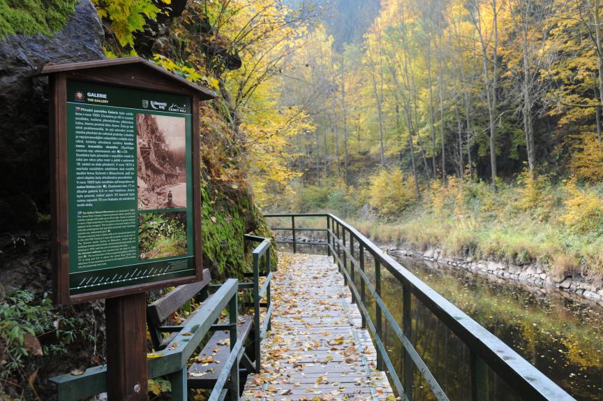 herfstwandelingen in Tsjechië Boheems Paradijs