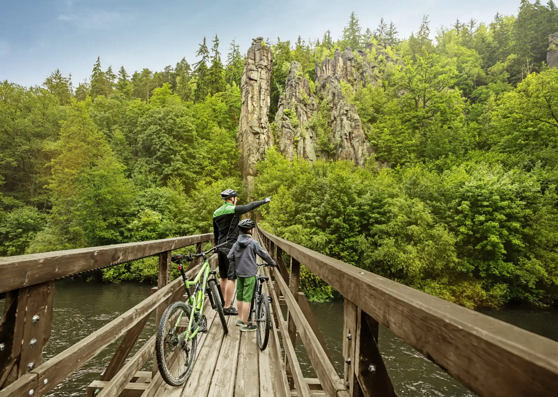 Brug Eger fietsroute