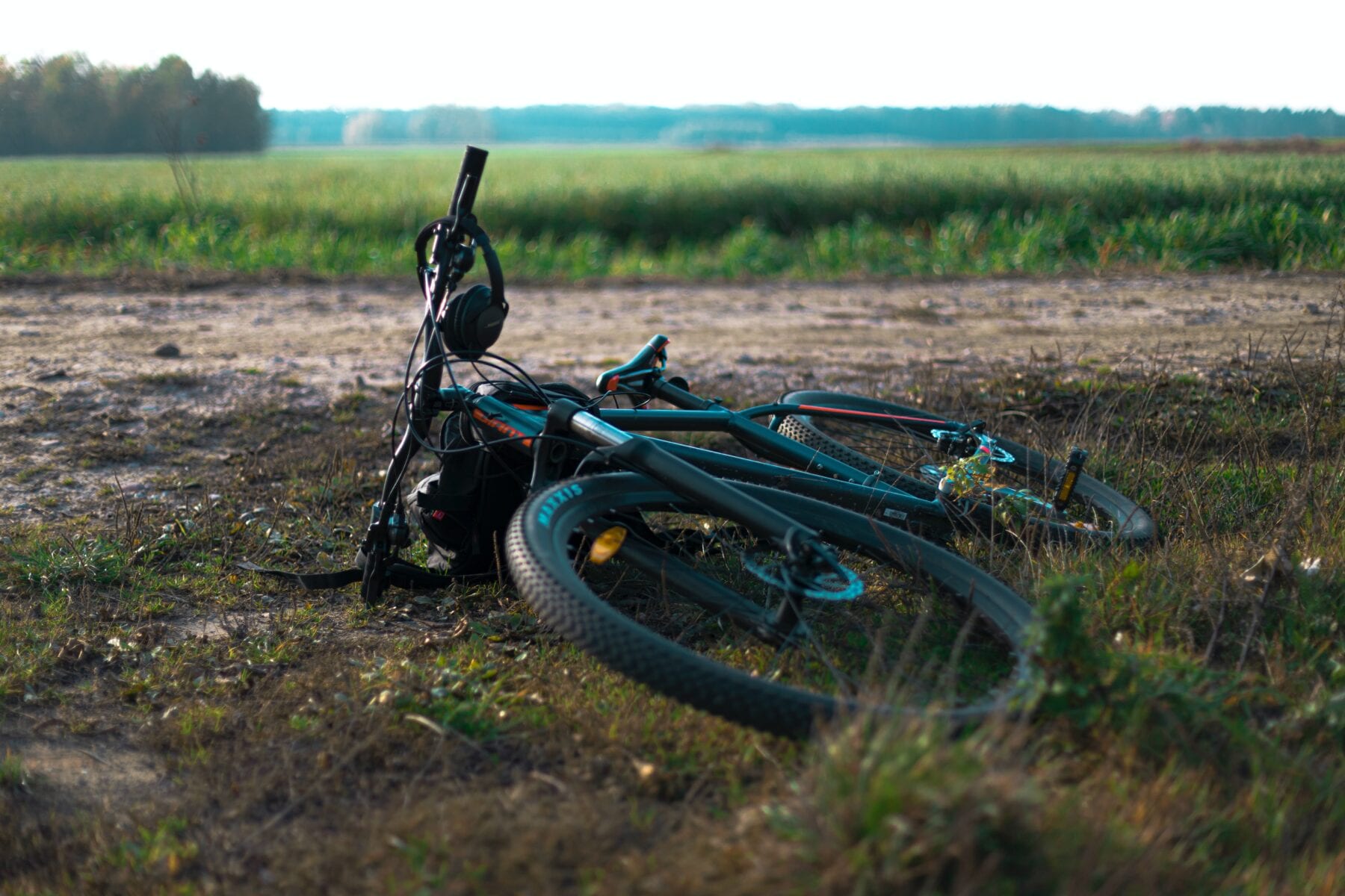 Beginnen met mountainbiken fietsframe en wielen