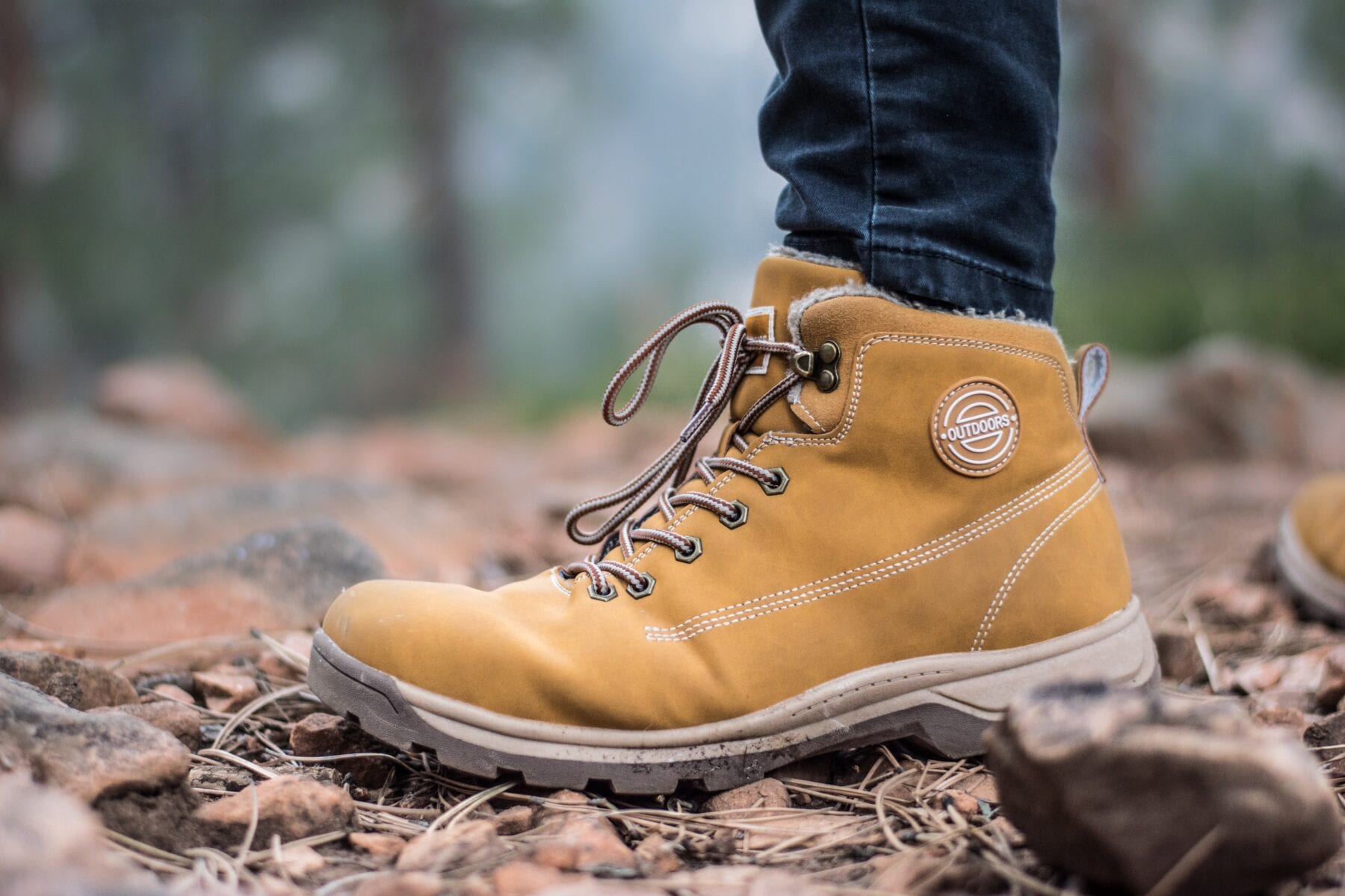 Fouten bij hiken wandelschoen