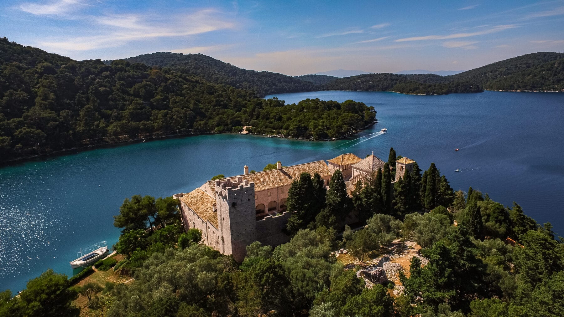 Mooiste kasteel van Kroatië Mljet
