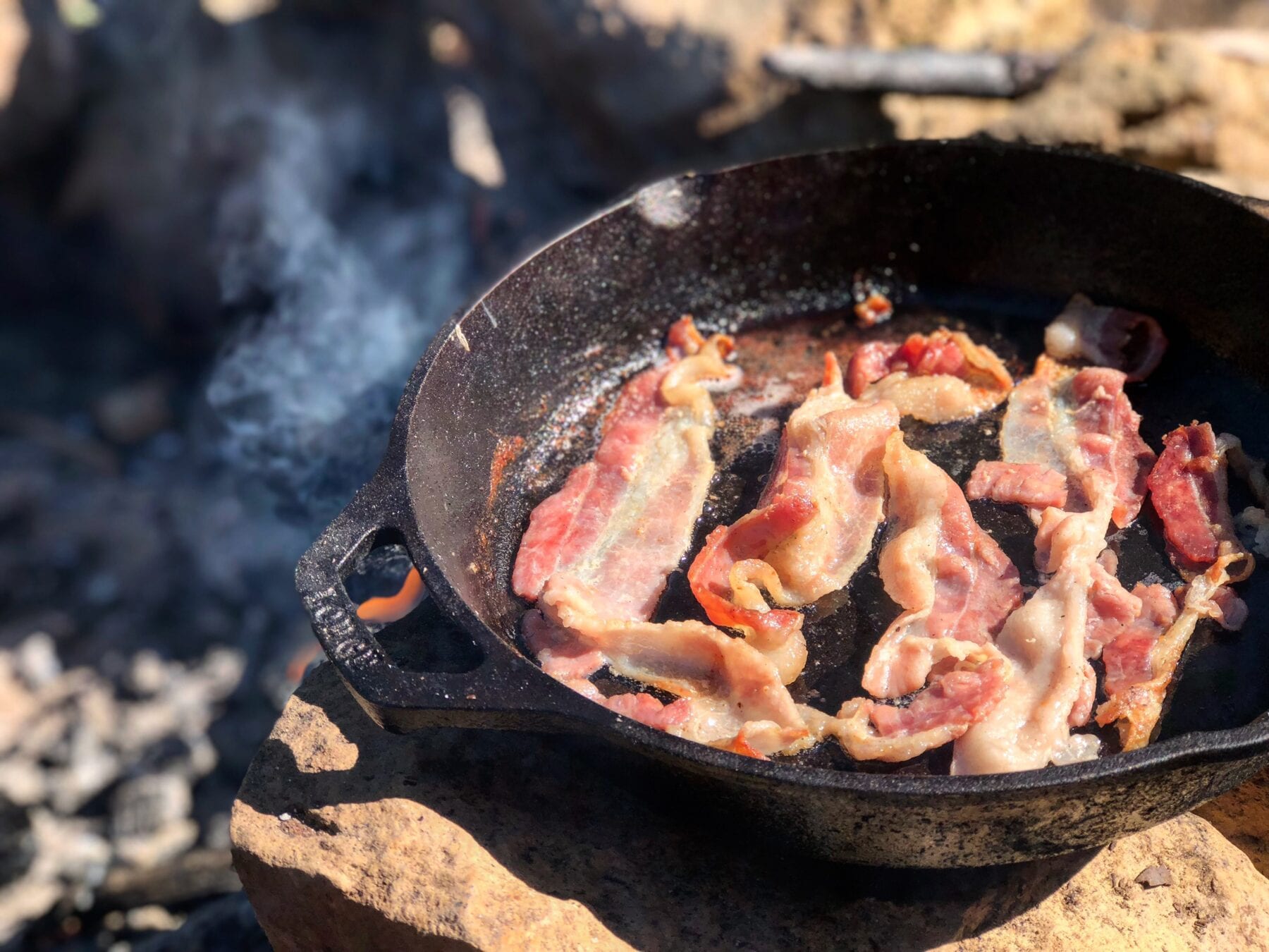 kampvuur recepten bacon