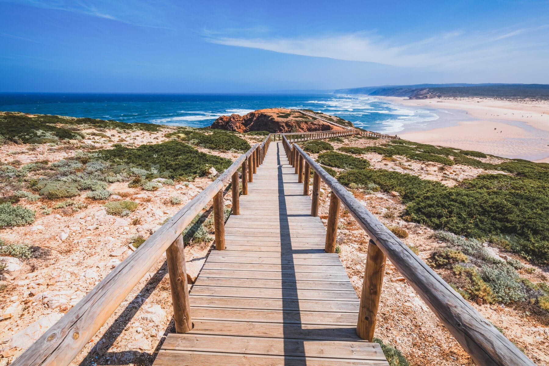 De beste strandbestemming ter wereld Algarve trap