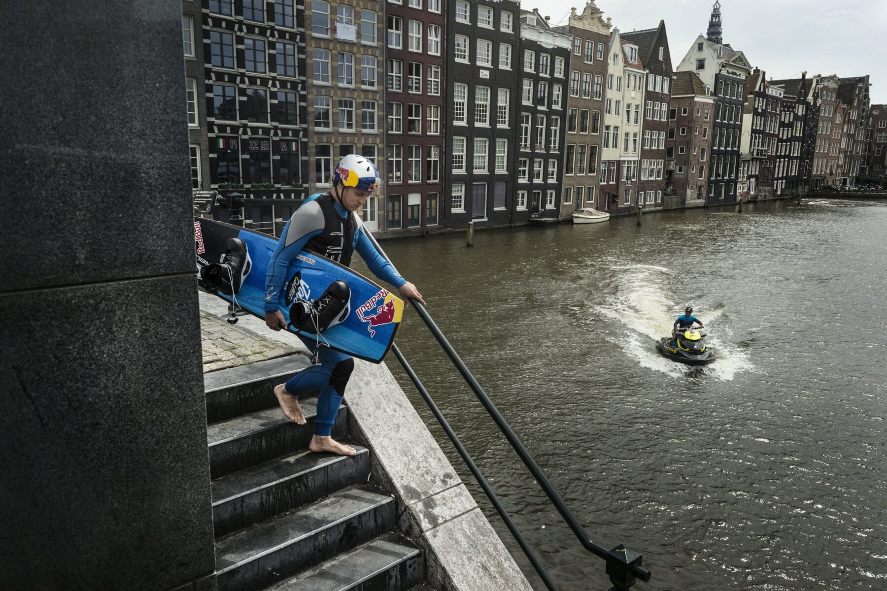 Wakeboard Amsterdam grachten