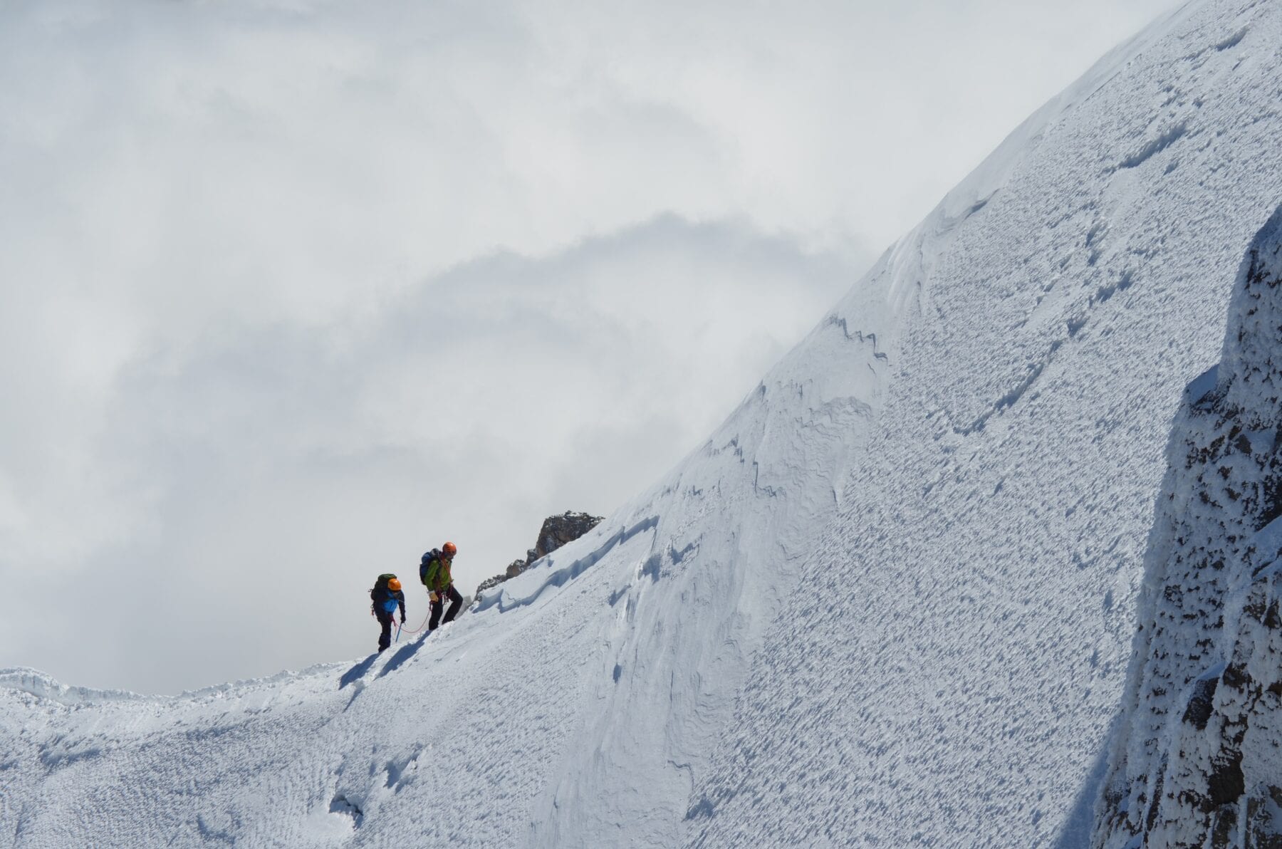 Wandelen op de Mont Blanc