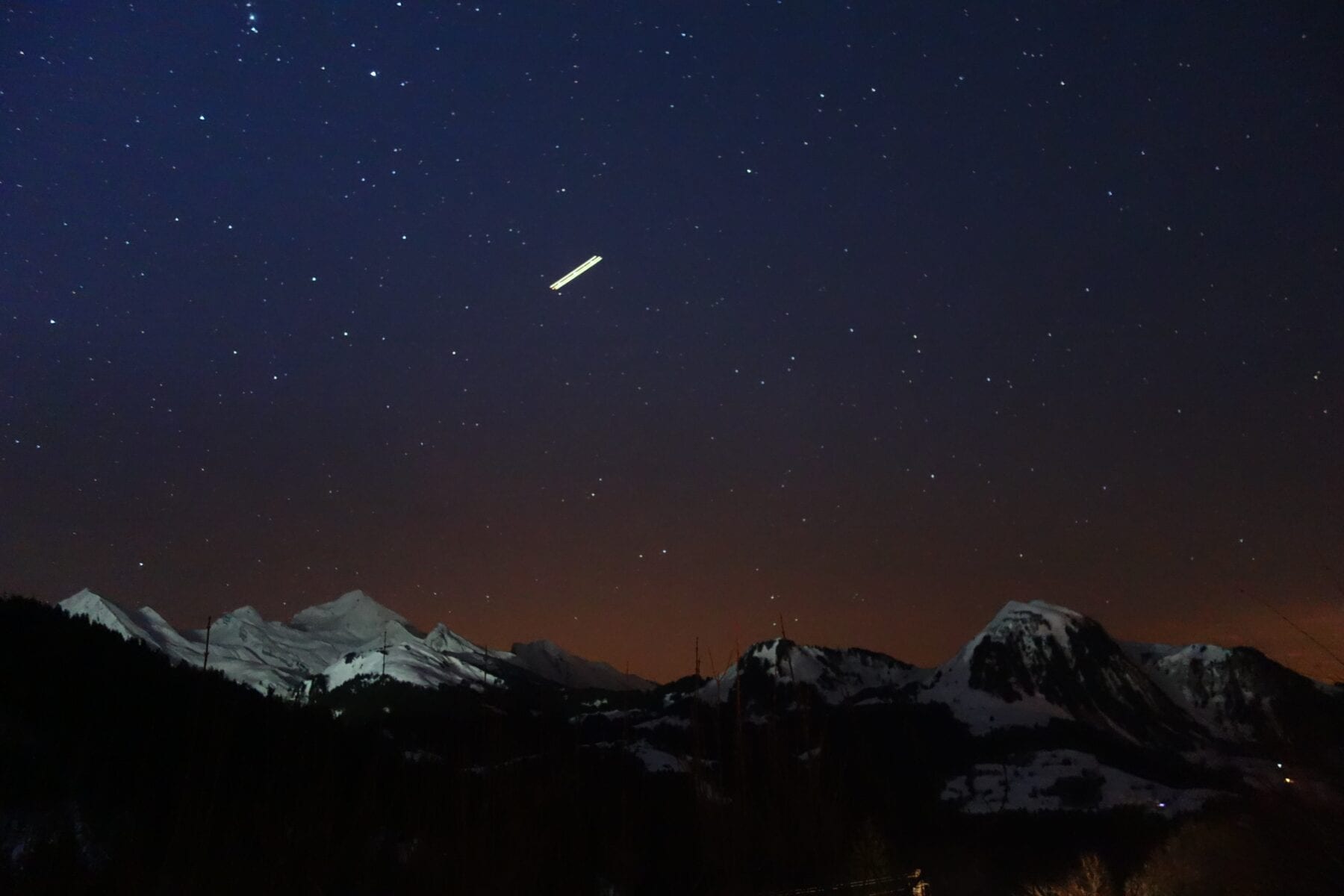 Monte Bianco by night